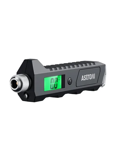 Vista 8 de AstroAI Medidor digital de presión de neumáticos de alta resistencia 0-230 PSI calibrado a ANSI B40.7 grado 2A (0.5%) con LCD retroiluminado