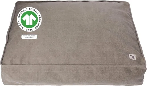 Vista 36 de Molly Mutt Pequeña Funda para Cama de Perro, Amarillo por la Mañana, Verde Oliva y Azul Claro