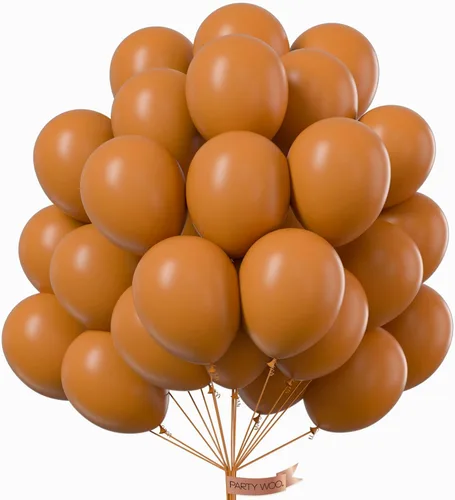 Vista 115 de PartyWoo - Globos de color albaricoque retro, 120 unidades de 5 pulgadas, de látex, para arco de globos, decoración de fiesta y de cumpleaños