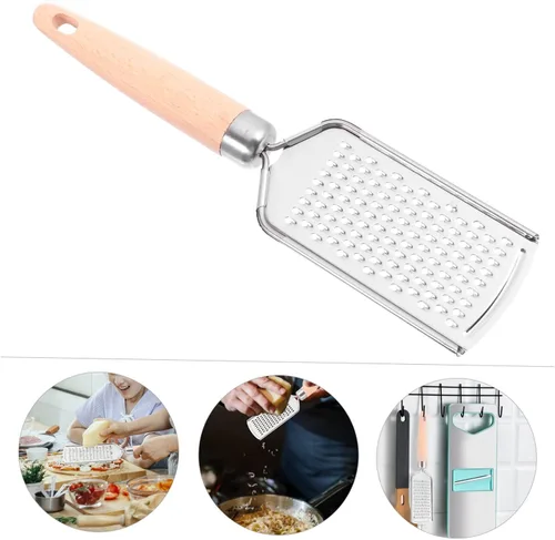 Vista 2 de LIFKOME Rallador multifunción Rallador de mantequilla vegetal Herramientas de cocina Trituradora de queso Rallador de patatas Rallador de nuez