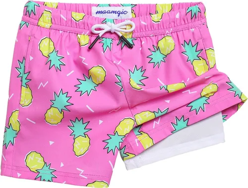 Vista 85 de maamgic Traje de baño para niños con forro de compresión elástico para niño
