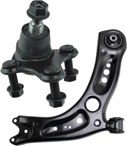 Vista 22 de Conjunto de Brazo de Control Inferior Delantero y Junta Esférica TRQ para Lado del Conductor y del Pasajero 2 Piezas Compatible con Ford Mustang GT