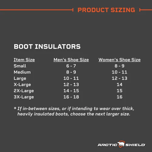 Vista 4 de ArcticShield Aisladores para Botas para Caza, Pesca y Actividades al Aire Libre