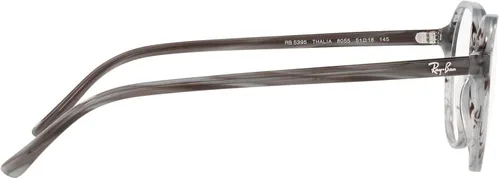 Vista 4 de Ray-Ban Rx5395 Thalia - Marco de gafas con receta cuadrada, gris, 51 mm