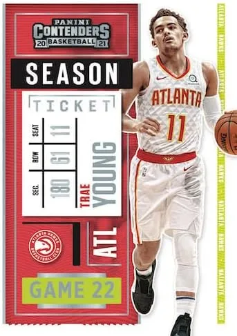 Vista 3 de Panini Contenders 2020-2021 - Caja de baloncesto Blaster - 40 tarjetas coleccionables por caja