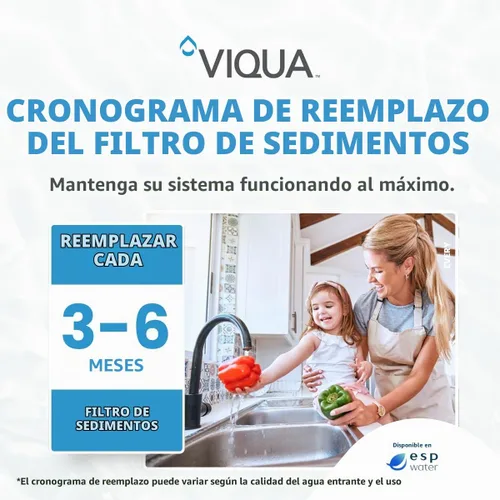 Vista 7 de Viqua CMB-510-HF - Filtro de sedimentos original de 5 micras, 4.5 x 10 pulgadas
