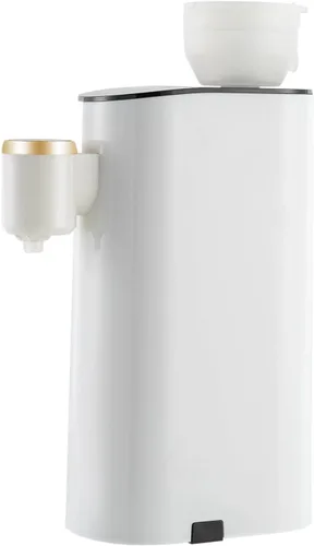 Vista 8 de Mini dispensador de agua para encimera con agua caliente instantánea, 5 ajustes de temperatura y pantalla LED, enfriador de agua portátil
