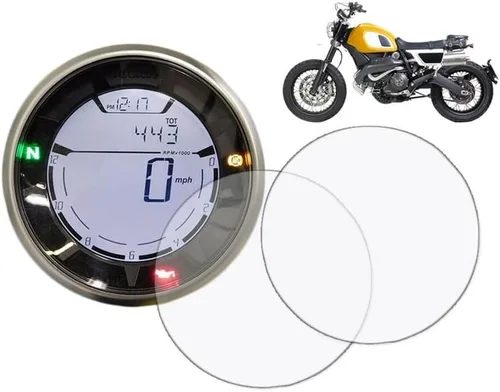 Vista 3 de Película protectora para tablero de instrumentos para Du&cati Scrambler 400 800 2017 2015 2016 2018-2022 motocicleta Speedometer Cluster Protector