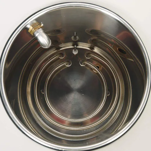 Vista 6 de HNZXIB baño de agua de circulación de alta temperatura 5L/aceite para el reactor de cristal de doble capa