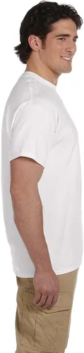 Vista 4 de Fruit of the Loom - Para hombres, 5 onzas, camiseta 100% algodón pesado (paquete de 6)