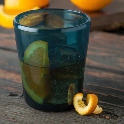 Vista 6 de Carlisle FoodService Products MIN544015 Mezcla doble Old Fashioned, 14 oz, Tritan, Teal