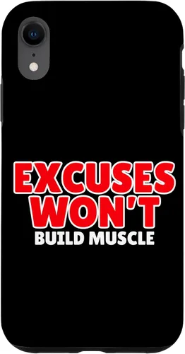Vista 24 de Funda divertida con frase motivacional para iPhone 16 Fitness