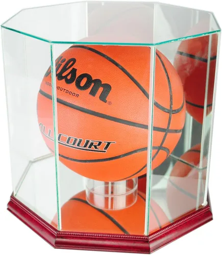 Vista 2 de Perfect Cases Vitrina de baloncesto octágono (cereza)
