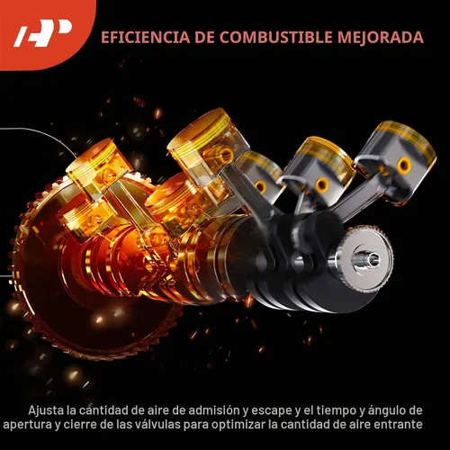 Vista 4 de A-Premium 8-PC Sensor de posición del árbol de levas y ajustador de árbol de levas Solenoide imán