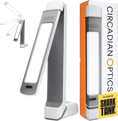 Vista 10 de Circadian Optics Lumos 2.0 Lámpara de escritorio con terapia de luz brillante Como se ve en Shark Tank Brillo ultra potente de 10,000 LUX El