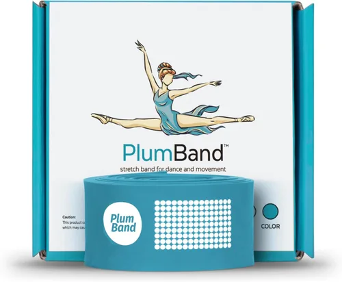 Vista 9 de The PlumBand - Banda elástica para baile y ballet, paquete premium listo para regalo, tamaños para niños y adultos, mejora tu spagat, flexibilidad