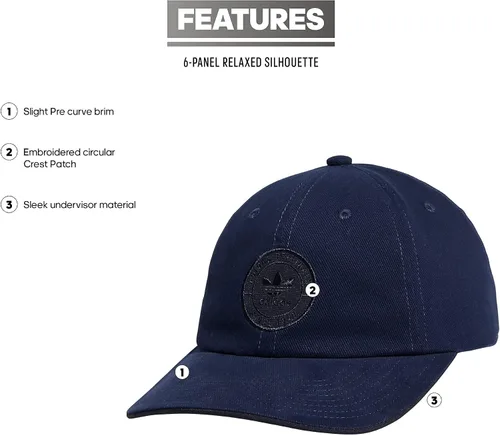 Vista 2 de adidas Originals Sombrero con correa de ajuste relajado Resort para hombre