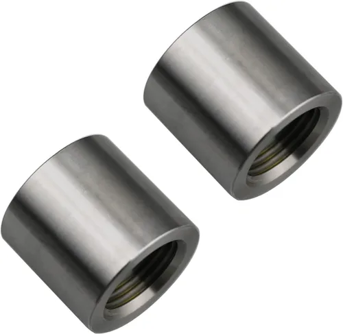 Vista 3 de Hembra 1/2 NPT Weld On Bung, 1/2" Bung Bung Depósito de Combustible Soldable, Paquete de 2, Acero Natural