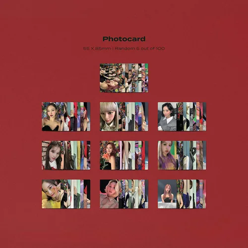 Vista 5 de TWICE 2º Álbum - EYES WIDE OPEN STORY ver. Libro de fotos + tarjeta de mensaje + póster lírico + calcomanía + tarjetas de fotos