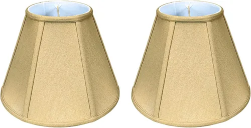 Vista 20 de Royal Designs, Inc. BSO-707U-12AGL Deep Empire Basic - Pantalla de lámpara con conector roscado UNO, 6 x 12 x 9.25, dorado antiguo