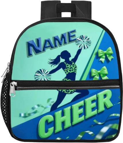 Vista 12 de Mochila transparente personalizada para niñas, mochila escolar de porristas de 12 x 6 x 12 pulgadas para mujeres, niños, adolescentes