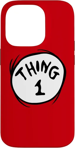 Vista 17 de Dr. Seuss Funda con emblema Thing 1 para iPhone 17