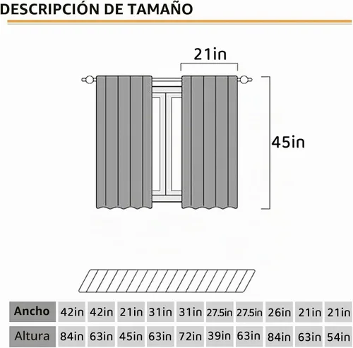 Vista 2 de Cortinas de cocina rústicas, color negro y blanco, tablón de madera con cuchillo y cuchara para barra, bolsillo para barra, tratamiento de ventana