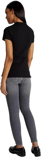 Vista 4 de Tommy Hilfiger Polo de piqué de manga corta para mujer