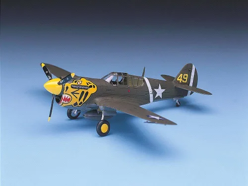 Vista 2 de Academy P-40E Warhawk Modelo Kit