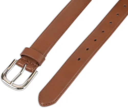 Vista 4 de Tienda Essentials Women's Casual Skinny Jean Belt with Single Prong Buckle (Available in Plus Size)