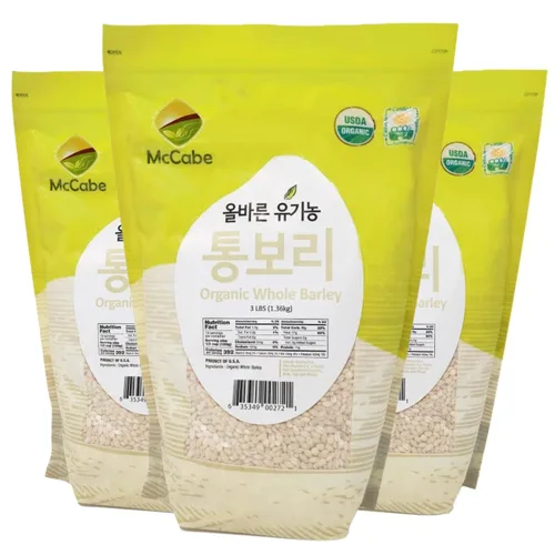 Vista 20 de McCabe Cebada perlada orgánica para bebé, grano de cebada perlada, certificado USDA y CCOF, producto de Estados Unidos, 3 libras (48 onzas)