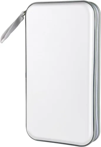 Vista 20 de Siveit Estuche para CD, Soporte para Estuche de DVD con Capacidad para 96 Discos de Plástico Duro, Estuches para Discos CD DVD, Carpeta Billetera