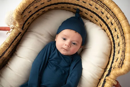 Vista 16 de Three Little Tots Vestido de corbata anudada para bebé recién nacido - Bebé
