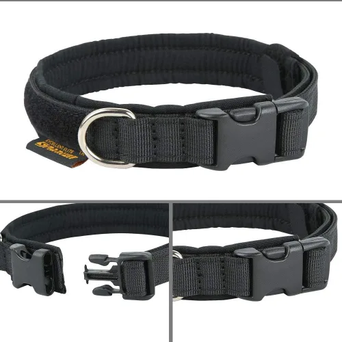 Vista 4 de Collar para perro de tamaño XS de nailon ajustable sin tirones para perro, arnés para perro pequeño con acolchado