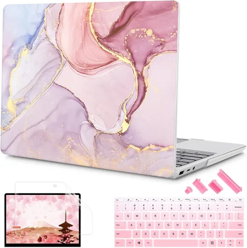 Vista 17 de Mektron Funda para laptop Microsoft Surface GO 3 de 12.4 pulgadas, compatible con Go 2/1, versión 2022-2020, modelo 1943/2013, carcasa rígida