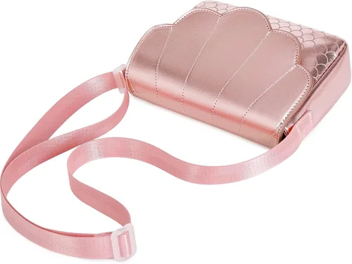 Vista 4 de Lanola Regalos para niñas pequeñas, lindo bolso cruzado de hombro con conchas marinas