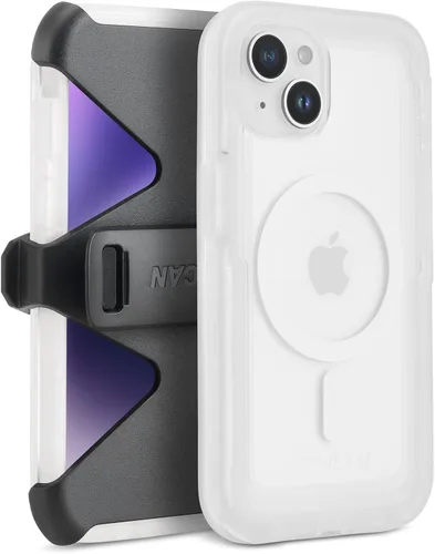 Vista 19 de Case-Mate Funda para iPhone 15 Plus/14 Plus de 6.7 pulgadas, toque de perla [protección contra caídas de 10 pies] [compatible con MagSafe] Funda
