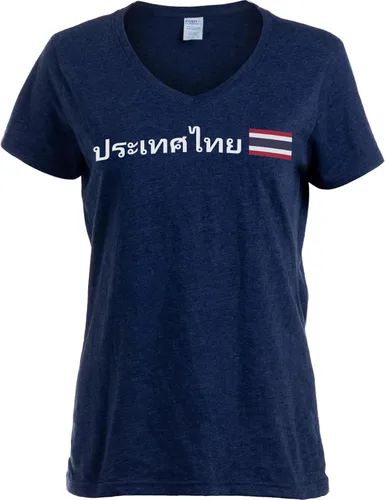 Vista 79 de Nations of the World - Camiseta con cuello en V para mujer