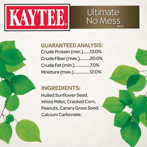 Vista 7 de Kaytee Wild Bird Ultimate Alimento para Aves Silvestres Sin Desorden, Semillas para Cardenales, Pinzones, Carboneros, Trepadores Azules, Pájaros