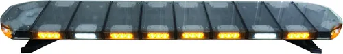 Vista 5 de Barra de luz estroboscópica LED de advertencia Hella 358111781, 48", ámbar, montaje en techo, patrones de parpadeo/rotación Multi