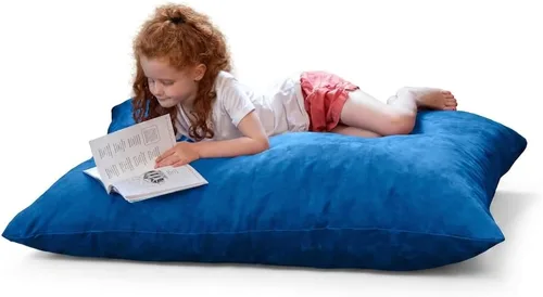 Vista 10 de Jaxx Puff Saxx de 3.5 pies para niños, color fucsia Fuschia