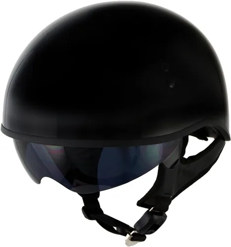 Vista 17 de Hot Leathers Avanzado Moto DOT Skull Cap Classic Half Cascos Biker HLD HLT