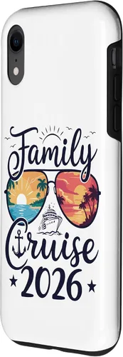 Vista 2 de Family Cruise 2026 Case for iPhone XR