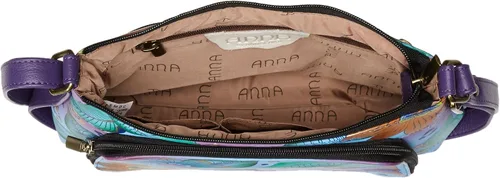 Vista 5 de Anna by Anuschka Crossbody Organizer Bag - Genuine Leather