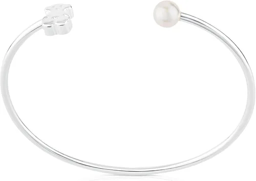 Vista 3 de Pulsera TOUS Sweet Dolls de plata 925 con perla cultivada de agua dulce china blanca de 0.236 0.256 in