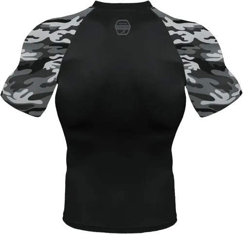 Vista 4 de DRSKIN 4, 3 or 1 Pack Men's Compression Shirt Short Sleeve Top Baselayer Sports T-Shirt Athletic Running Active Cool Dry