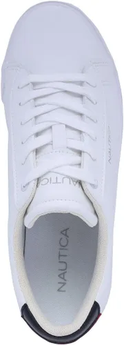 Vista 4 de Nautica Zapatos casuales para hombre, mocasines clásicos con cordones, tenis de moda, en tamaños medianos y anchos