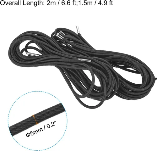Vista 3 de PATIKIL Cable de repuesto para silla de gravedad cero, juego de 2 herramientas de reparación, cables elásticos de repuesto universales para sillas