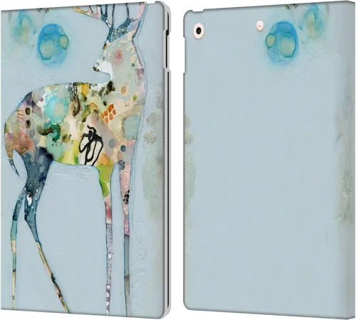 Vista 18 de Head Case Designs Wyanne - Funda de piel con licencia oficial de Wyanne Blue Watercolour Bear Animals 2, compatible con Apple iPad 10.2