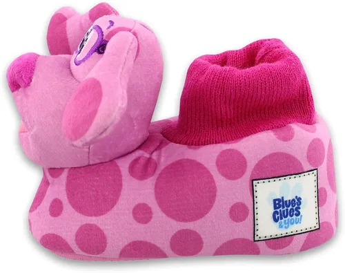 Vista 6 de Nickelodeon Blue's Clues & You - Pantuflas de felpa 3D para niños pequeños